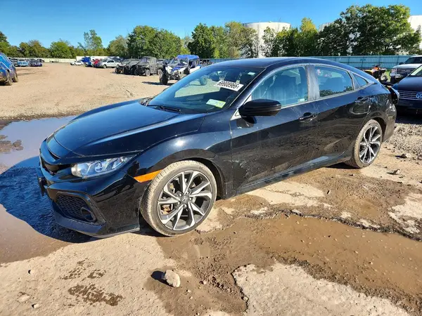 2HGFC1E51JH708848 — 2018 Honda Civic, Задняя часть (Rear End), фото до ремонта