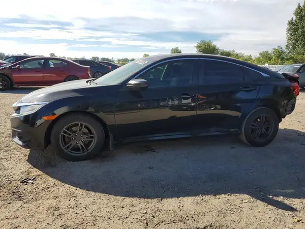 2HGFC2F61JH043737 — 2018 Honda Civic, Задняя часть (Rear End), фото до ремонта