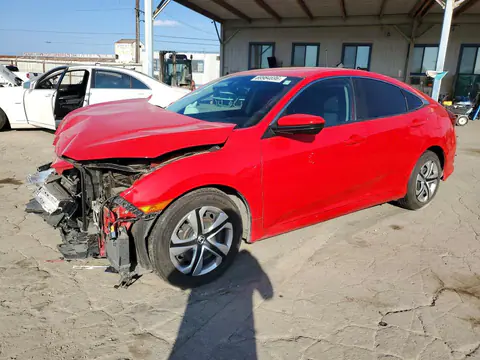 2HGFC2F58JH542218 — 2018 Honda Civic, Передняя часть (Front End), фото до ремонта