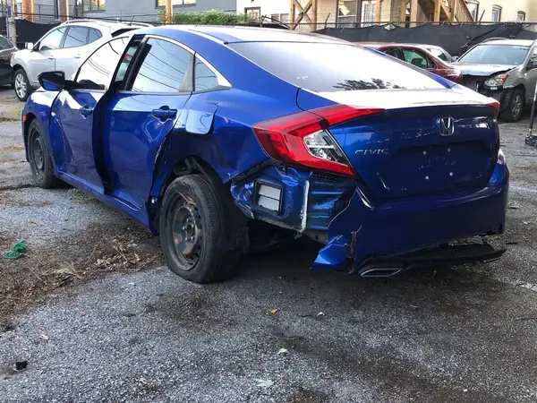 19XFC2F54JE205555 — 2018 Honda Civic, фото 3 с аукциона Copart 08.10.2026, Повреждения со всех сторон