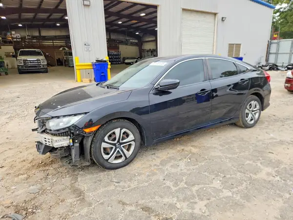 19XFC2F54JE005159 — 2018 Honda Civic, Передняя часть (Front End), фото до ремонта