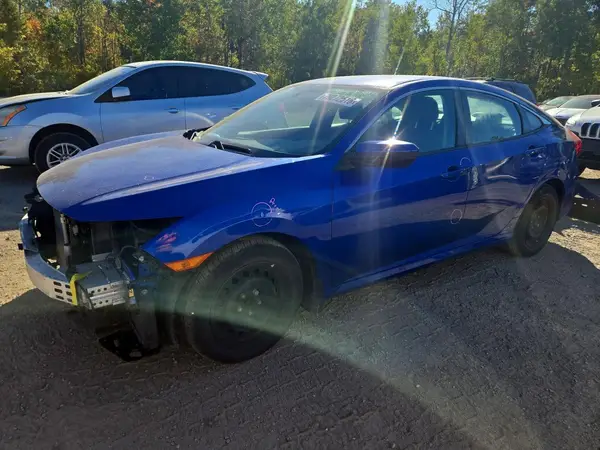 2HGFC2E55JH004643 — 2018 Honda Civic, Передняя часть (Front End), фото до ремонта