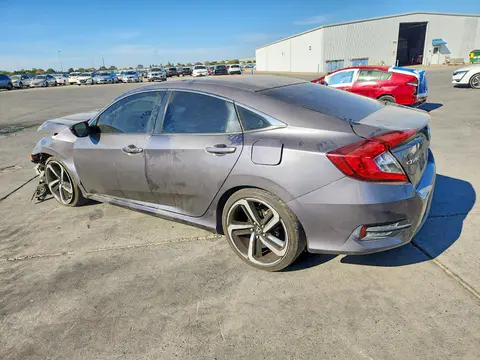 2018 Honda Civic VIN 2HGFC2F5XJH602659 фото 2