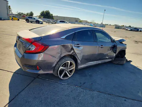 2018 Honda Civic VIN 2HGFC2F5XJH602659 фото 3