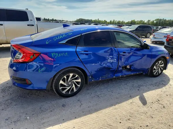 2018 HONDA CIVIC VIN 19XFC2F77JE039517 фото 3