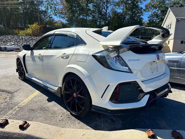 SHHFK8G78JU200275 — 2018 Honda Civic, фото 2 с аукциона Copart, Механические повреждения