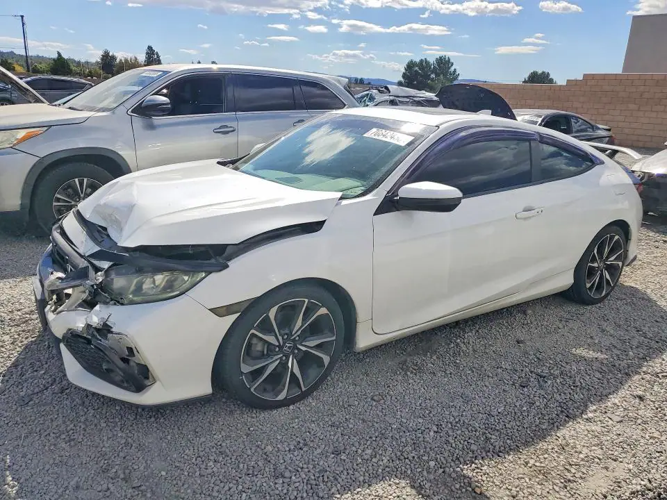 2HGFC3A59JH754333 Honda Civic 2018 — повреждение Передняя часть, фото до ремонта