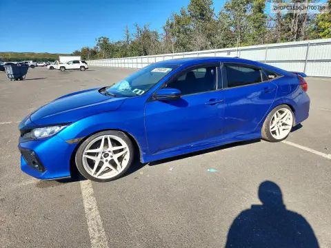2HGFC1E56JH700759 — 2018 Honda Civic, Ходовая часть, фото до ремонта