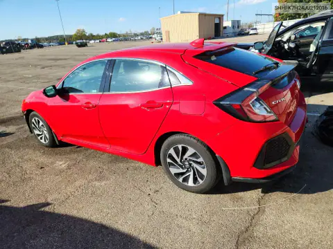 SHHFK7H24JU212016 — 2018 Honda Civic, фото 2 с аукциона Copart, Передняя часть