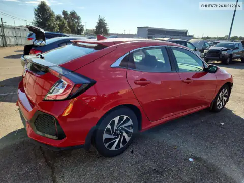 SHHFK7H24JU212016 — 2018 Honda Civic, фото 3 с аукциона Copart, Передняя часть