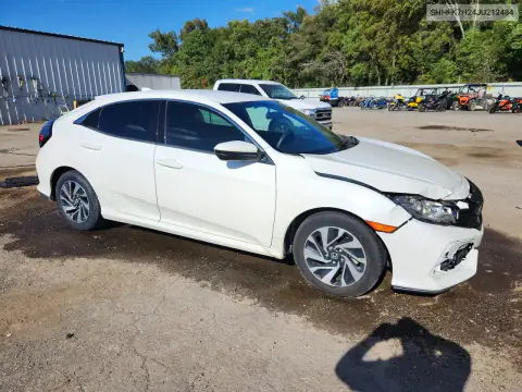 SHHFK7H24JU212484 — 2018 Honda Civic, фото 4 с аукциона Copart, Передняя часть