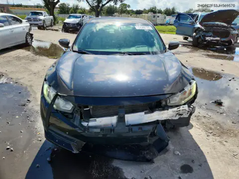 2018 Honda Civic Lx VIN 2HGFC2F53JH569570 фото 5
