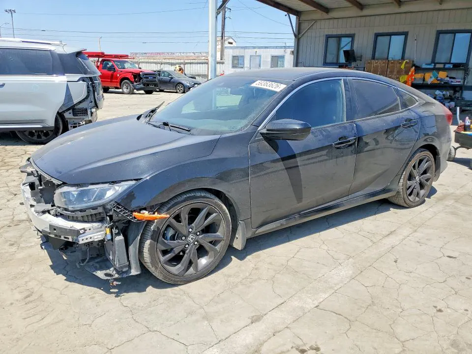 2019 Honda Civic VIN 19XFC2E83KE003951 фото 1