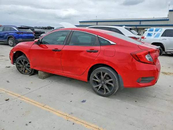 2HGFC2F82KH501417 — 2019 Honda Civic, фото 2 с аукциона Copart, Боковая часть