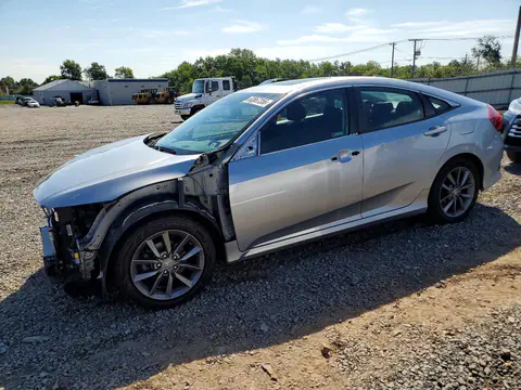 19XFC1F30KE206521 — 2019 Honda Civic, Передняя часть (Front End), фото до ремонта