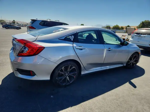 19XFC2F89KE213579 — 2019 Honda Civic, фото 3 с аукциона Copart 28.09.2026, Передняя часть