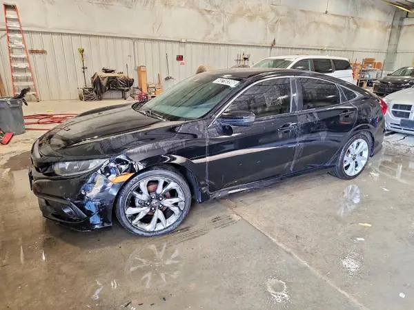 2HGFC2F89KH530509 — 2019 Honda Civic, Передняя часть (Front End), фото до ремонта