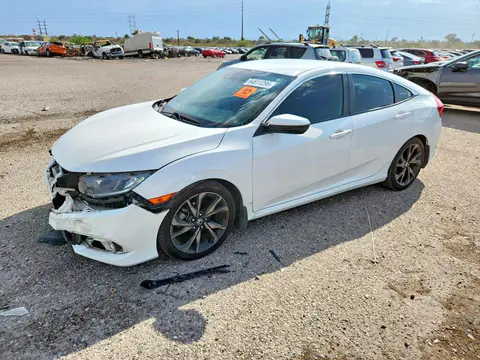 2HGFC2F82KH503703 — 2019 Honda Civic, Передняя часть (Front End), фото до ремонта