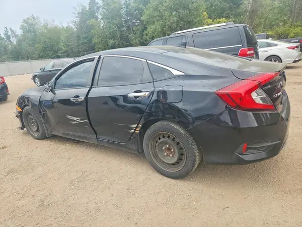 2019 HONDA CIVIC VIN 2HGFC1F91KH105529 фото 2