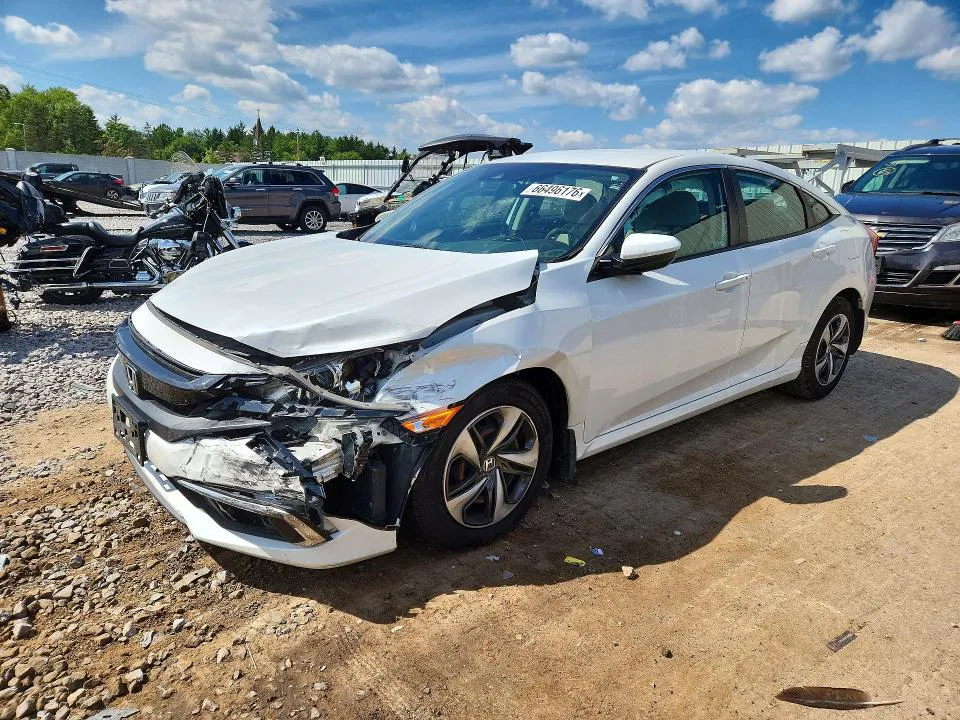 2019 HONDA CIVIC VIN 19XFC2F61KE012712 фото 1