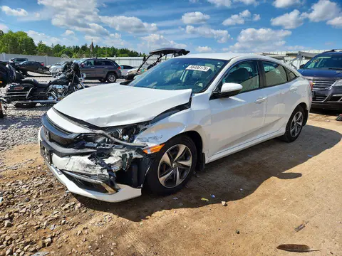 19XFC2F61KE012712 — 2019 Honda Civic, Передняя часть (Front End), фото до ремонта