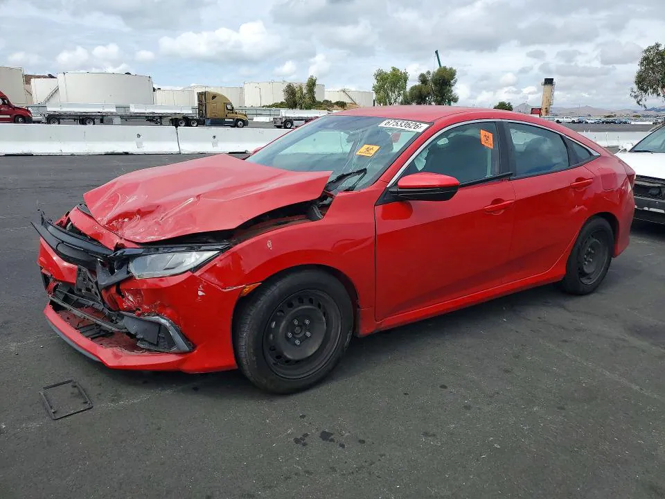 2019 Honda Civic VIN 2HGFC2F61KH530440 фото 1