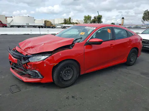 2HGFC2F61KH530440 — 2019 Honda Civic, Передняя часть (Front End), фото до ремонта