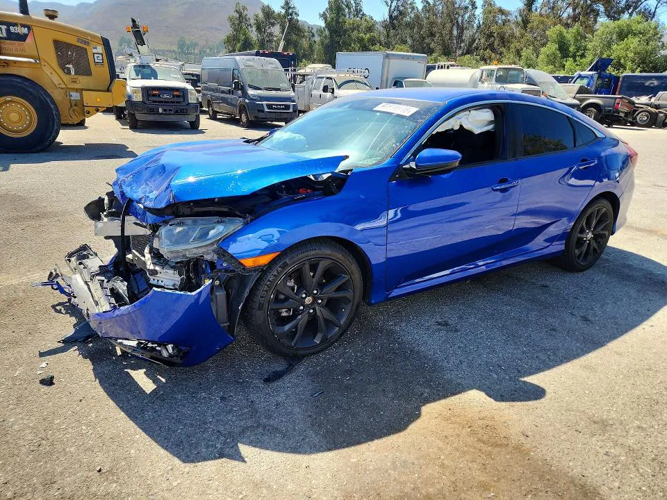 2019 Honda Civic VIN 19XFC2F86KE215192 фото 1