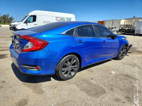 2019 Honda Civic VIN 19XFC2F86KE215192 фото 3