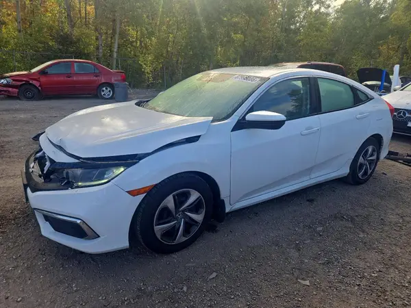 2HGFC2F54KH033342 — 2019 Honda Civic, Передняя часть (Front End), фото до ремонта