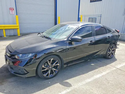 2HGFC2F89KH559296 — 2019 Honda Civic, Задняя часть (Rear End), фото до ремонта