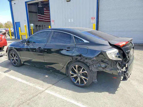 2019 Honda Civic VIN 2HGFC2F89KH559296 фото 2
