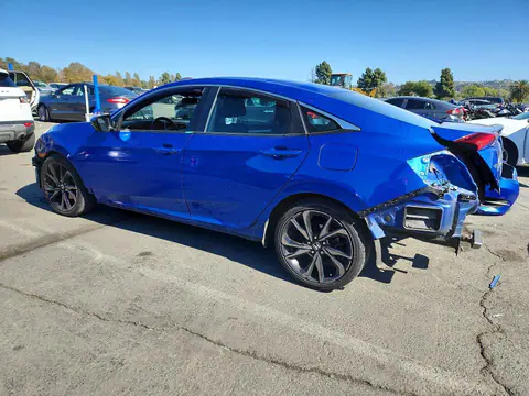 2019 Honda Civic VIN 19XFC2F86KE214558 фото 2