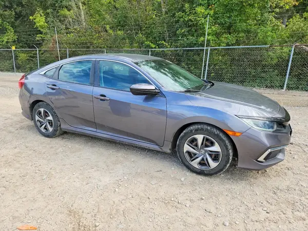 2HGFC2F61KH584174 — 2019 Honda Civic, фото 4 с аукциона Copart, Задняя часть