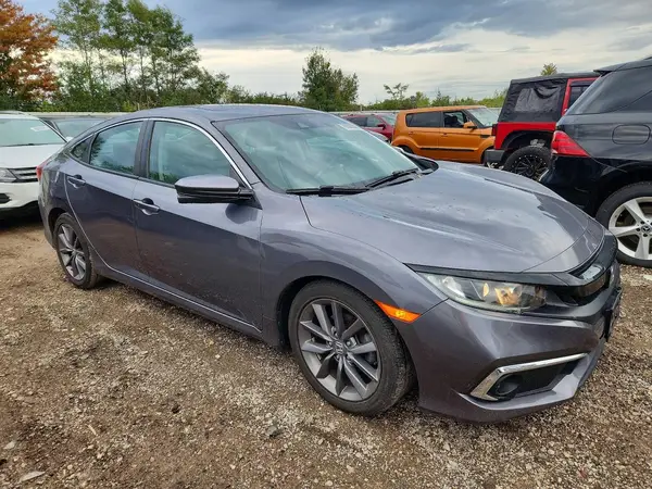 2019 HONDA CIVIC VIN 19XFC1F30KE014760 фото 4