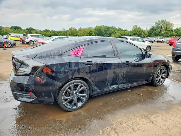 2HGFC2F85KH531673 — 2019 Honda Civic, фото 3 с аукциона Copart, Передняя часть