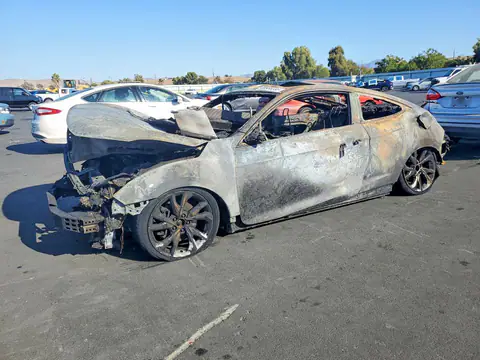 2HGFC3A54KH753706 — 2019 Honda Civic, Пожар (Burn), фото до ремонта