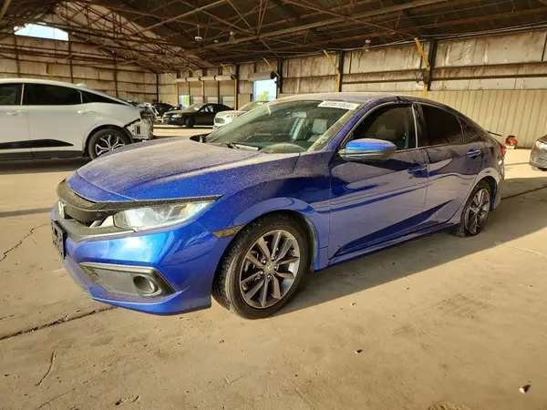 19XFC1F36KE216180 — 2019 Honda Civic, Задняя часть (Rear End), фото до ремонта