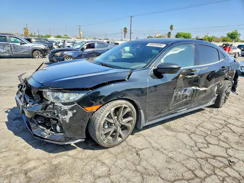 SHHFK7H46KU409403 — 2019 Honda Civic, Передняя часть (Front End), фото до ремонта