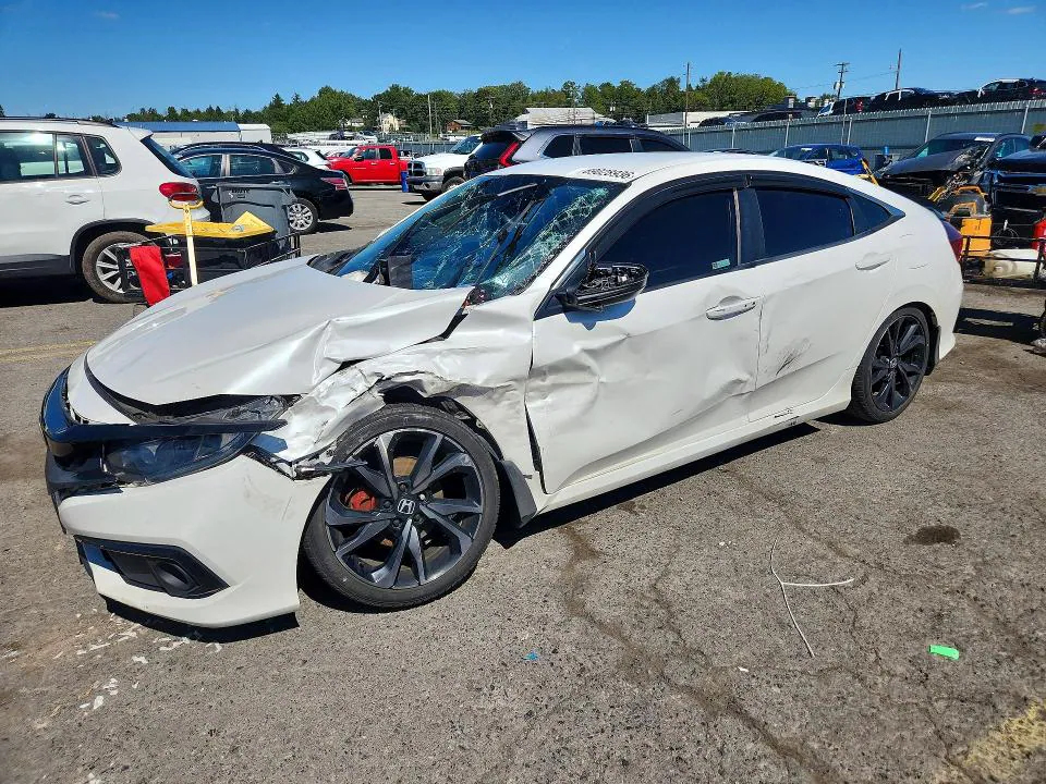 2019 HONDA CIVIC VIN 19XFC2E80KE004507 фото 1