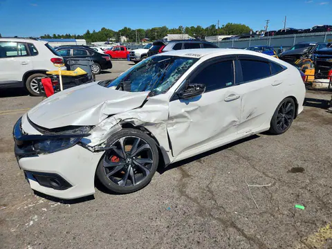 19XFC2E80KE004507 — 2019 Honda Civic, Передняя часть (Front End), фото до ремонта