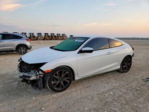 2HGFC4B82KH303471 — 2019 Honda Civic, Передняя часть (Front End), фото до ремонта