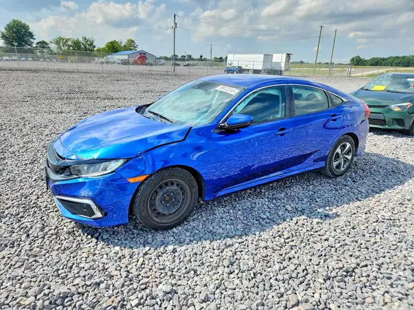 2HGFC2F63KH594074 — 2019 Honda Civic, Передняя часть (Front End), фото до ремонта