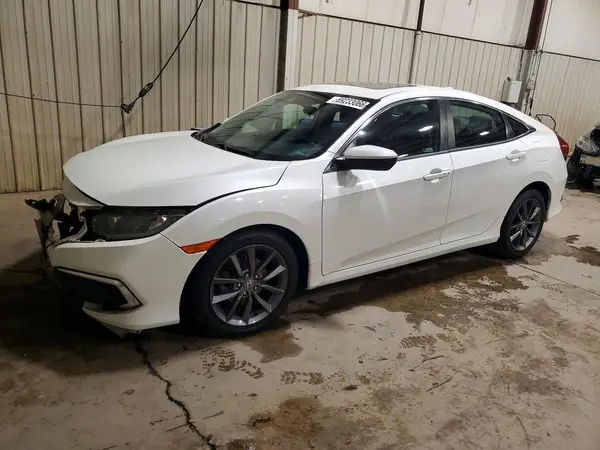 19XFC1F3XKE205201 — 2019 Honda Civic, Передняя часть (Front End), фото до ремонта