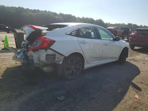 19XFC2F86KE006034 — 2019 Honda Civic, фото 3 с аукциона Copart, Задняя часть