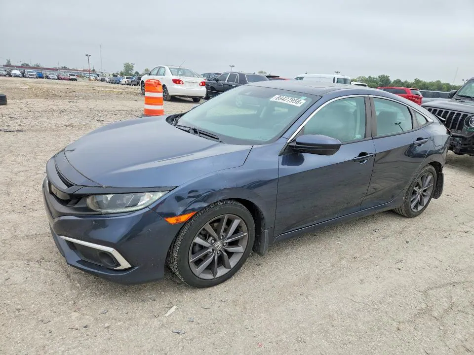2019 HONDA CIVIC VIN 19XFC1F78KE010796 фото 1