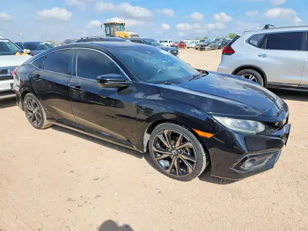 19XFC2F82KE009318 — 2019 Honda Civic, фото 4 с аукциона Copart, Град
