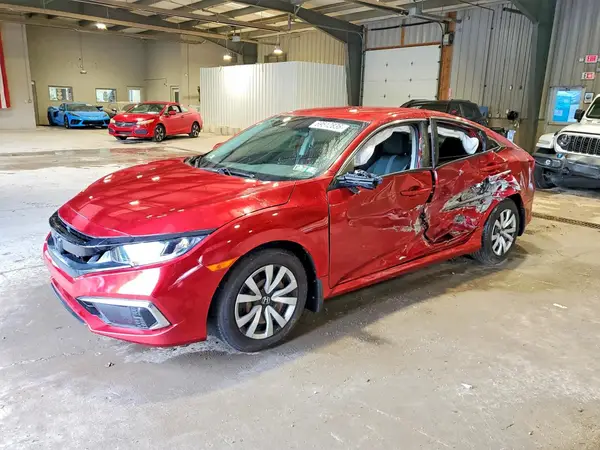 19XFC2F65KE009912 — 2019 Honda Civic, Боковая часть (Side), фото до ремонта