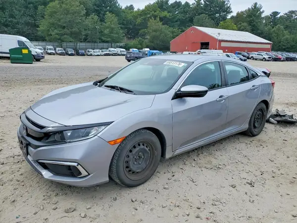 2HGFC2F62KH536974 — 2019 Honda Civic, Задняя часть (Rear End), фото до ремонта