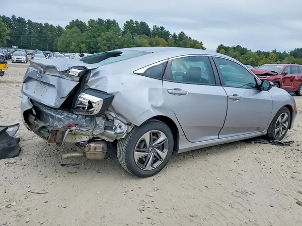 2HGFC2F62KH536974 — 2019 Honda Civic, фото 3 с аукциона Copart, Задняя часть